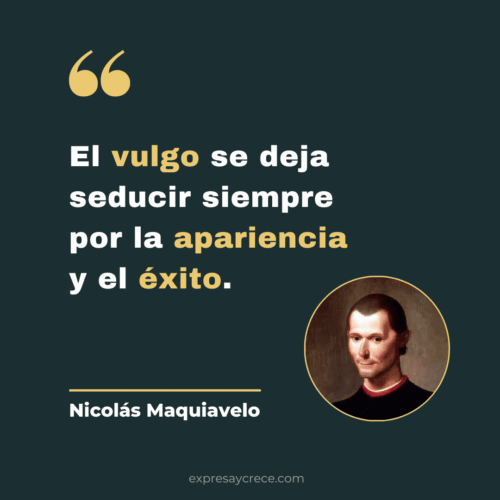 frases maquiavelo